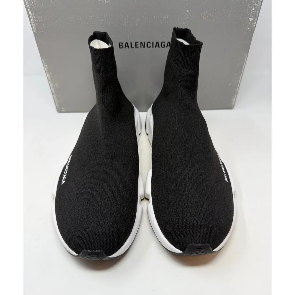 Balenciaga Speed Trainer Black/White Size 14 US 47 EU